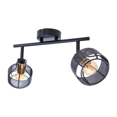 NÄVE Wand-/Deckenleuchte »Foro«, BxHxL: 18,5 x 132 x 32 cm, Metall - schwarz
