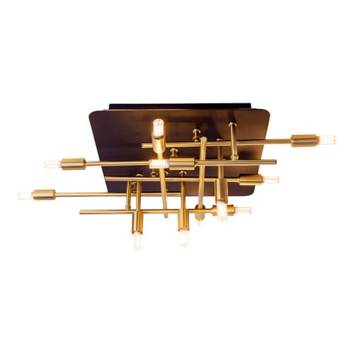 NÄVE LED-Deckenleuchte »ANCONA«, BxHxL: 48 x 120 x 51 cm, Metall - goldfarben