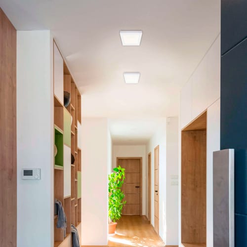 NÄVE LED-Aufbauleuchte »KOMPLEX«, BxHxL: 22,7 x 55 x 22,7 cm, Metall/Kunststoff - weiss
