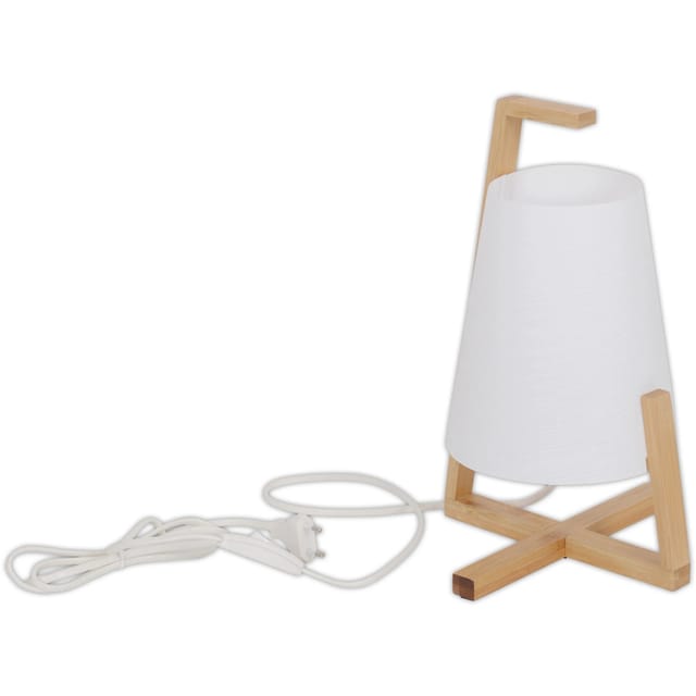 NÄVE Tischleuchte »Shoji«, BxL: 210 x 320 mm, ohne Leuchtmittel - weiss