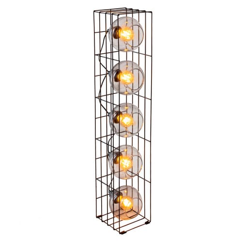 NÄVE Stehleuchte »Cesta«, BxL: 180 x 180 mm, ohne Leuchtmittel - schwarz