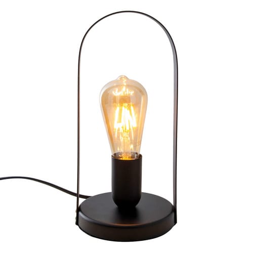 NÄVE Tischleuchte »Faro«, BxL: 1135 x 135 mm, ohne Leuchtmittel - schwarz