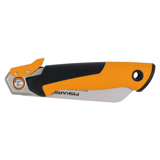 FISKARS Zugsäge »Power Tooth«, Klappbar, Länge: 15 cm, Material Sägeblatt: Metall - orange