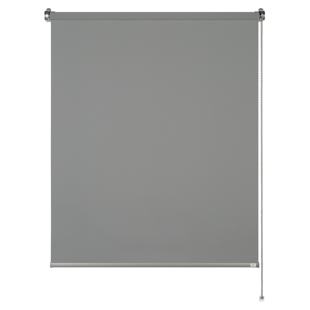 SCHÖNER WOHNEN KOLLEKTION Rollo »Tizia«, Format: 120 x 150 cm, anthrazit, Polyester - grau