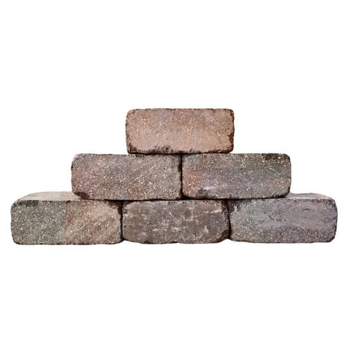Mr. GARDENER Mauerstein, Beton, braun/bunt, LxBxH: 30 x 15 x 12,5 cm