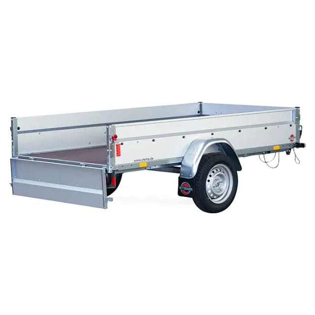 STEMA Anhänger »Basic 1300 STL«, BxHxL: 128 cm x 34,5 x 251 cm, Stahl/Stahlblech - silberfarben
