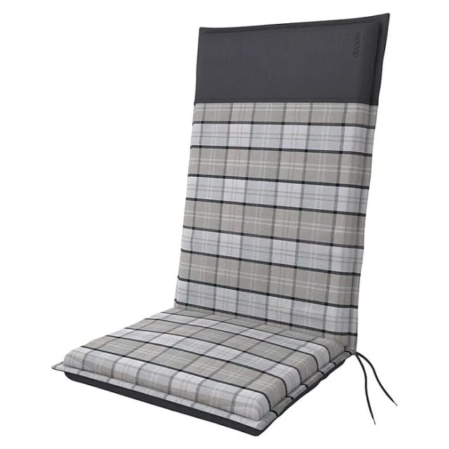 DOPPLER Auflage »Casa«, BxHxL: 48 x 6 x 119 cm, aus 55 % Polyester und 45 % Baumwolle, rot