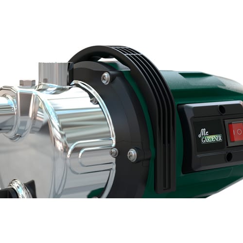 Mr. GARDENER Gartenpumpe »GP 4500«, BxHxL: 221 x 235 x 375 cm, 4500 l/h, 1000 W - silberfarben
