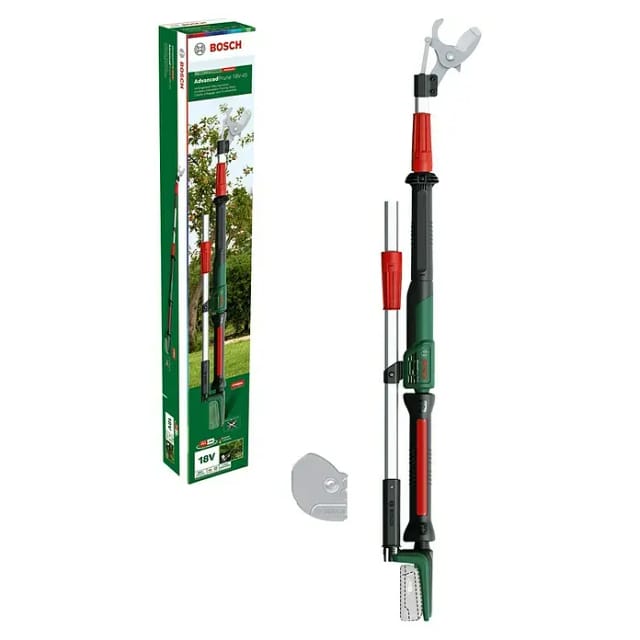 BOSCH Gartenschere »AdvancedPrune«, 18 V, Schneidkopf 360° drehbar, inkl. Verlängerung - orange