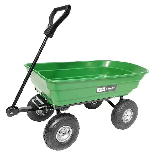 GÜDE Gartenwagen »GGW 250«, BxHxL: 50 x 91 x 110 cm, max. Tragfähigkeit: 250 kg - schwarz