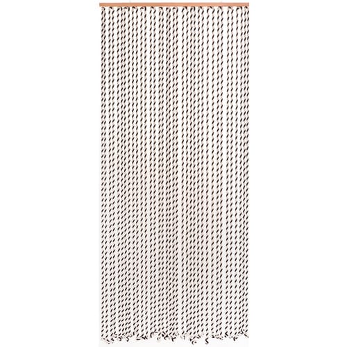 CONACORD Vorhang, BxH: 90 x 200 cm, Streifen-Motiv, beige - braun