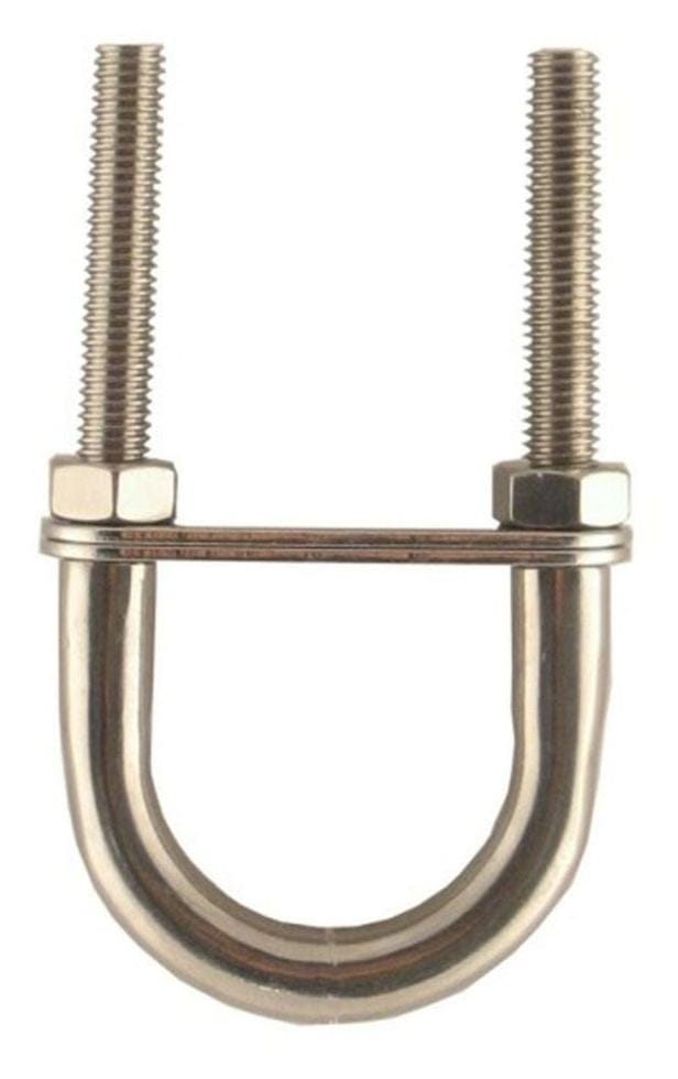 CONACORD U-Bolzen, Größe: M5, Länge: 78 mm - grau