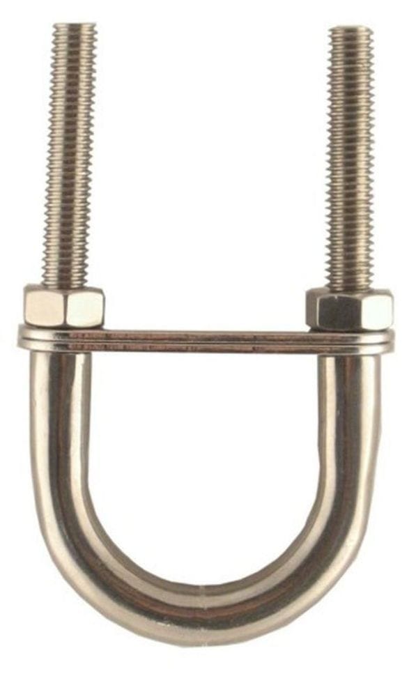 CONACORD U-Bolzen, Größe: M8, Länge: 100 mm - grau