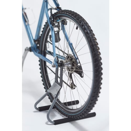 Fahrradhalter, 34x21x38 cm, schwarz - silberfarben