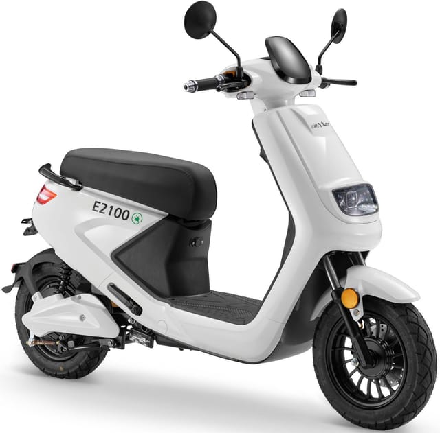 LuXXon E-Roller »E2100«, für 2 Personen, max. 45 km/h, weiß - weiss