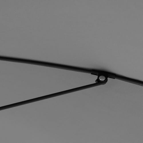 DOPPLER Sonnenschirm »ACTIVE GREEN EDITION«, ⌀: 210 cm, hellgrau