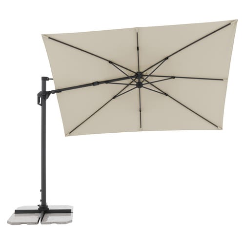 DOPPLER Pendelschirm »ACTIVE GREEN EDITION«, BxL: 210 x 310 cm, naturfarben - beige