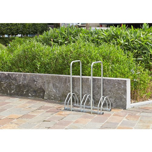 Fahrradständer, für Reifen von 35 bis 55mm - silberfarben