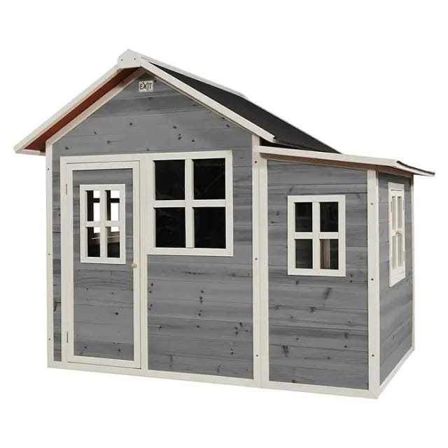 EXIT Toys Spielhaus »Loft«, BxHxT: 149 x 159 x 188 cm, ab 3 Jahren, Zedernholz - grau