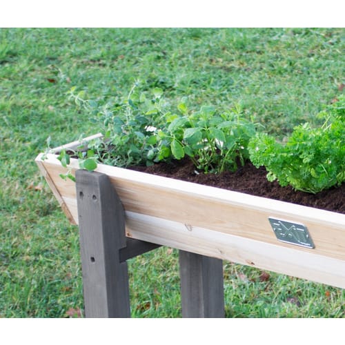EXIT Toys Hochbeet »Aksent«, BxHxL: 28 x 60 x 115 cm, 38 l, Kiefernholz - grau