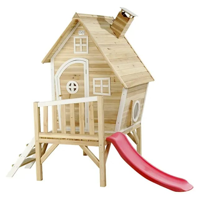 EXIT Toys Spielhaus »Fantasia«, BxHxT: 166 x 227 x 246 cm, ab 3 Jahren, Zedernholz - braun