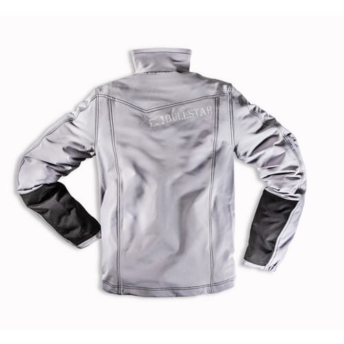 BULLSTAR Jacke »FLEX-ON«, platingrau/schwarz, mit Reißverschluss, Größe XL