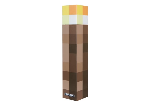 PHOENIX LED-Dekolampe »MINECRAFT«, LED Fackel - braun