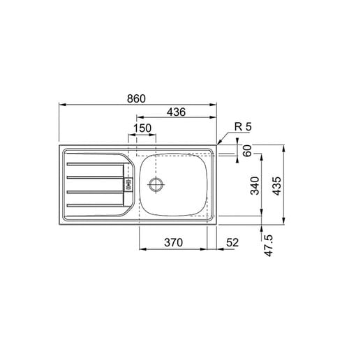 IMPULS Küchen Küchenzeile »IP 3150« - weiss