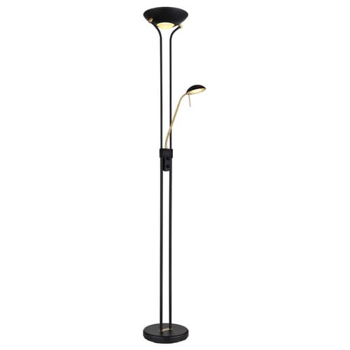 GLOBO LIGHTING Stehleuchte »LEONAS«, inkl. LED, dimmbar - schwarz