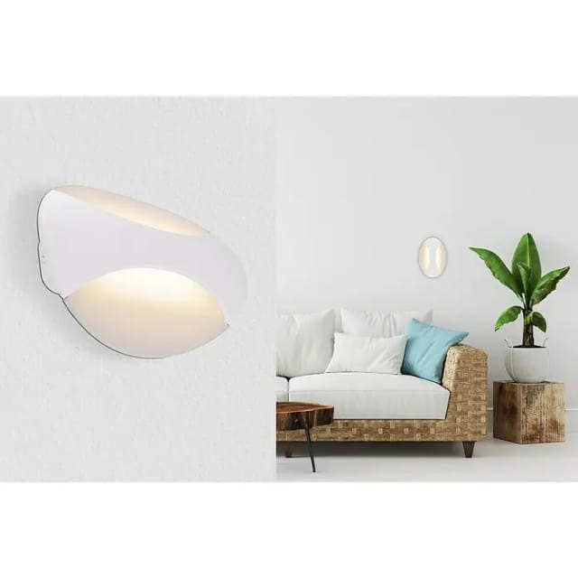 GLOBO LIGHTING Wandleuchte »ALEXANDRA«, inkl. LED, 230 lm - weiss