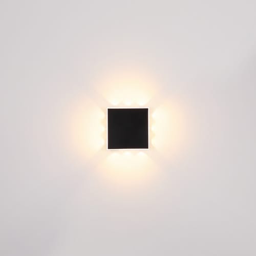GLOBO LIGHTING Wandleuchte »Wandleuchte SAIDY«, inkl. LED, 850 lm - schwarz