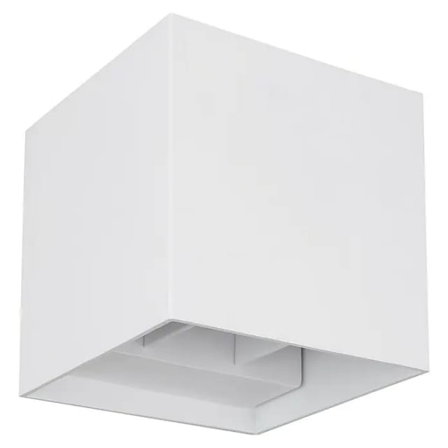 GLOBO LIGHTING Außenwandleuchte »VERONIKA«, Aluminium Druckguss, weiß - weiss