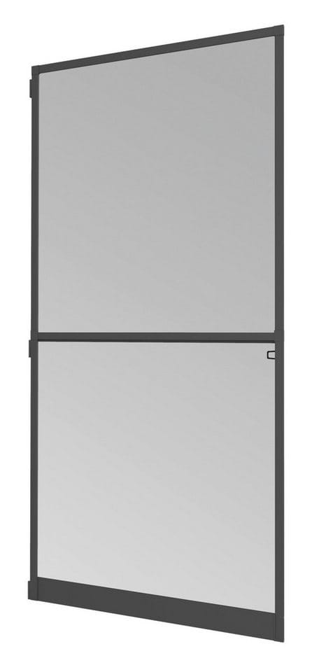 WINDHAGER Insektenschutz, IS Plus Rahmen Tür 100x210 cm, anthrazit - schwarz