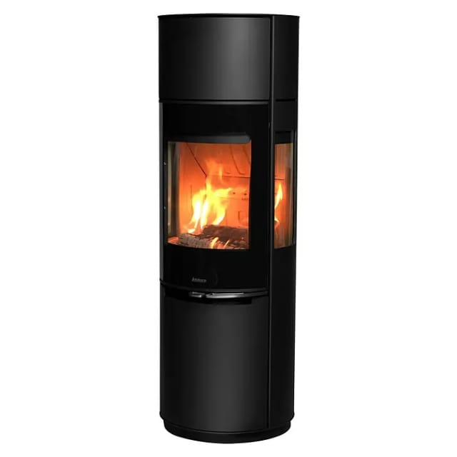 ADURO Kaminofen »Aduro 9.7 Air Lux«, schwarz, Stahl, 6 kW