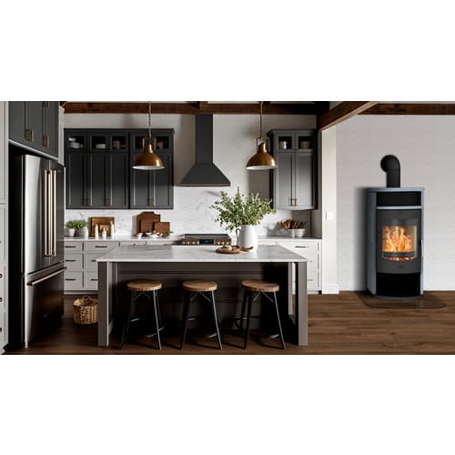 FIREPLACE Kaminofen »Barcelona«, schwarz, Speckstein, 8,1 kW