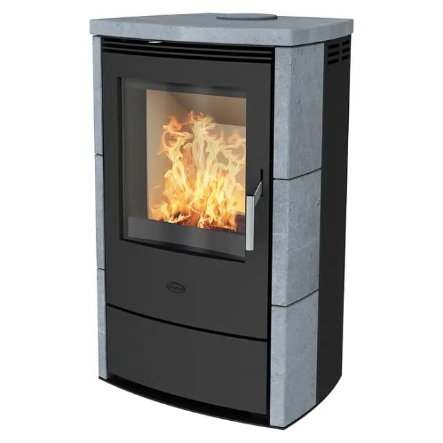 FIREPLACE Kaminofen »Meltemi«, schwarz, Speckstein, 8,4 kW, Dauerbrand geeignet
