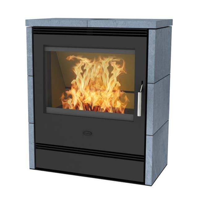 FIREPLACE Kaminofen »Rönky«, schwarz, Speckstein, 11,2 kW, Dauerbrand geeignet
