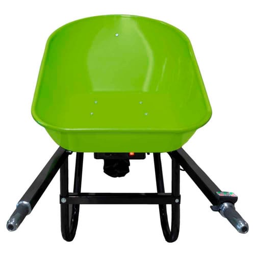 ZIPPER Elektrische Schubkarre, 260 l - gruen