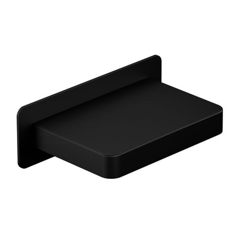 Chris Bergen Wanneneinlauf, schwarz matt, Ausladung: 11,0 cm