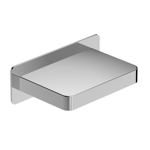 Chris Bergen Wanneneinlauf, chrom, Ausladung: 11,0 cm - silberfarben
