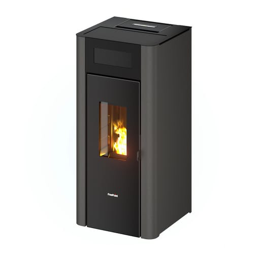 FREEPOINT Pelletofen »Amaranto 9«, 8,5 kW, Stahl, anthrazit - schwarz