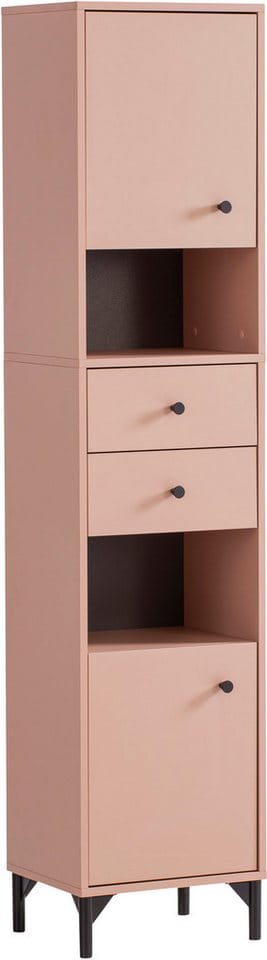 SCHILDMEYER Hochschrank »Smash«, BxH: 40,3 x 181,6 cm, apricot - orange