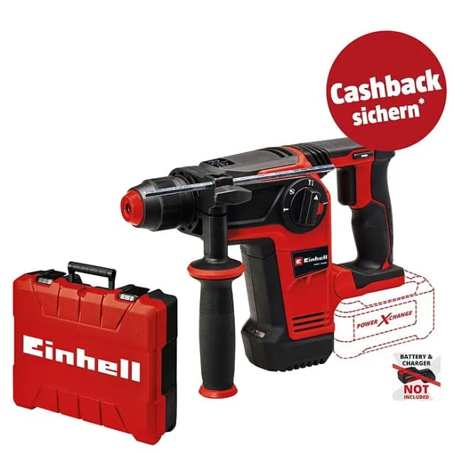 EINHELL Akku-Bohrhammer »TP-HD 18/26 Li BL - Solo« - rot