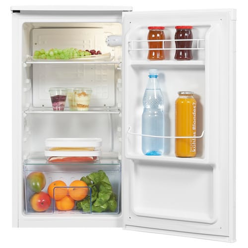 Exquisit Vollraumkühlschrank »KS85-V-091E «, BxHxL: 450 x 843 x 454 cm, 75 l, weiß - weiss