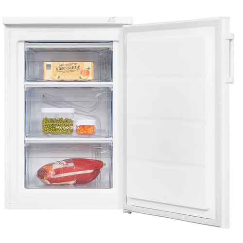 Exquisit Gefrierschrank, BxHxL: 56 x 84,5 x 57,5 cm, 85l, weiß - weiss