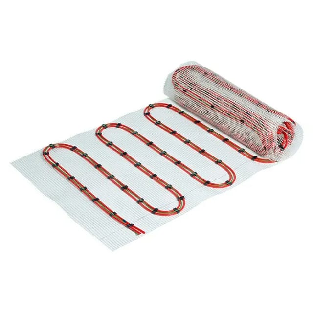 Bella Jolly Elektro-Fußbodenheizung »Hybrid«, 10 m², LxB: 3,10 x 0,8 m, 4 Rollen - grau