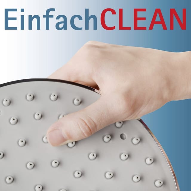 SCHULTE Duschsystem »DuschMaster Rain Classic«, Kopfbrause, rund, 29,6 x 91,2 - 155,4 cm, matt - goldfarben