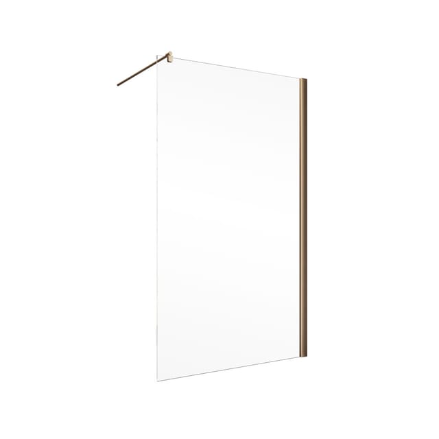 SCHULTE Duschwand »Alexa Style 2.0«, 90 x 200 cm, Kupferoptik - rot