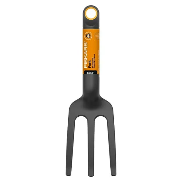 FISKARS Pflanzgabel »Solid«, Länge: 28 cm, Kunststoff - schwarz