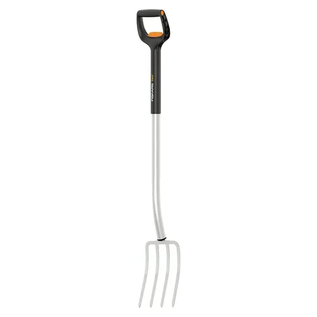 FISKARS Spaten »Xact«, Arbeitsbreite: 18,5 cm, Material Werkzeug: Stahl - silberfarben